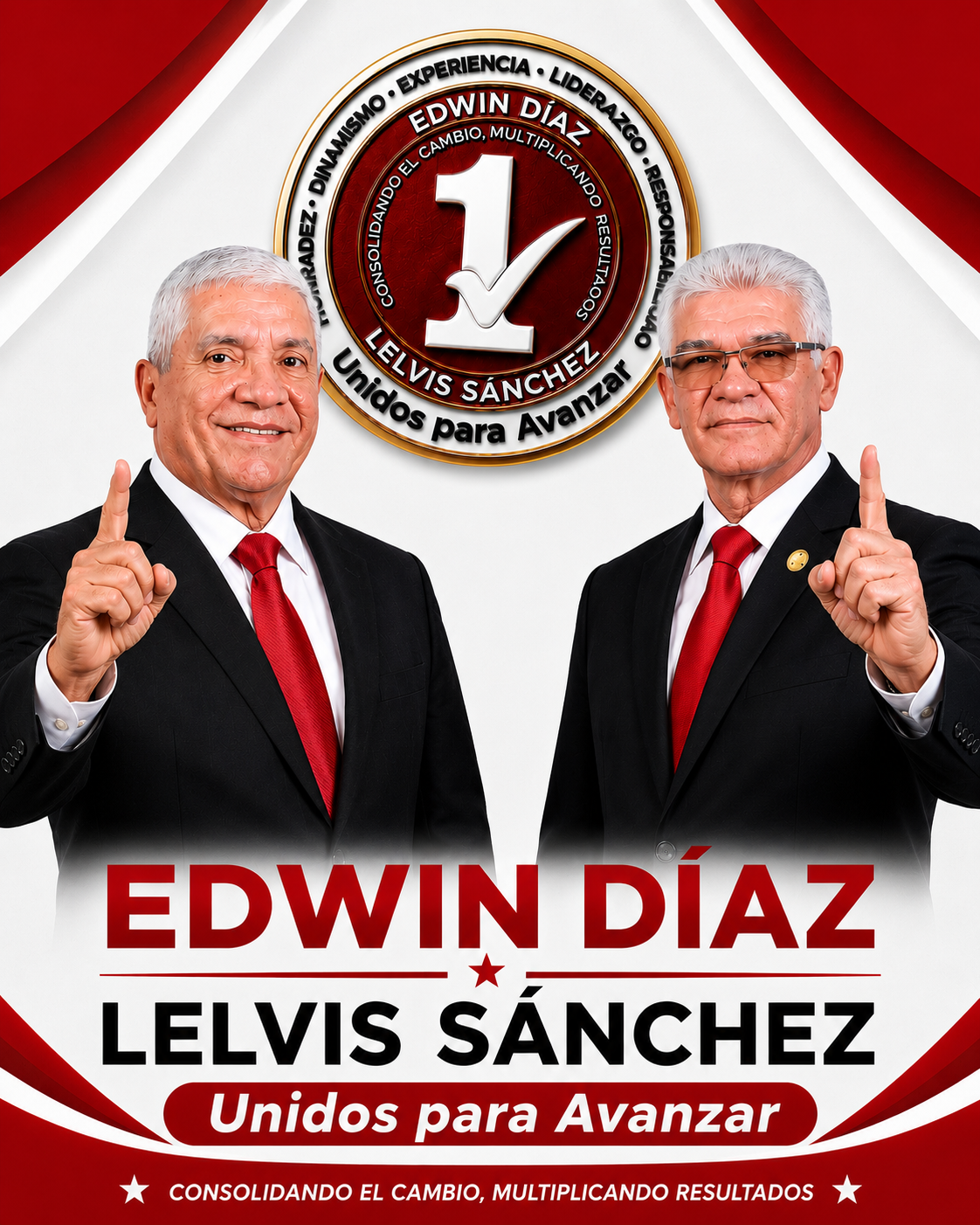 Edwin Díaz y Lelvis Sánchez